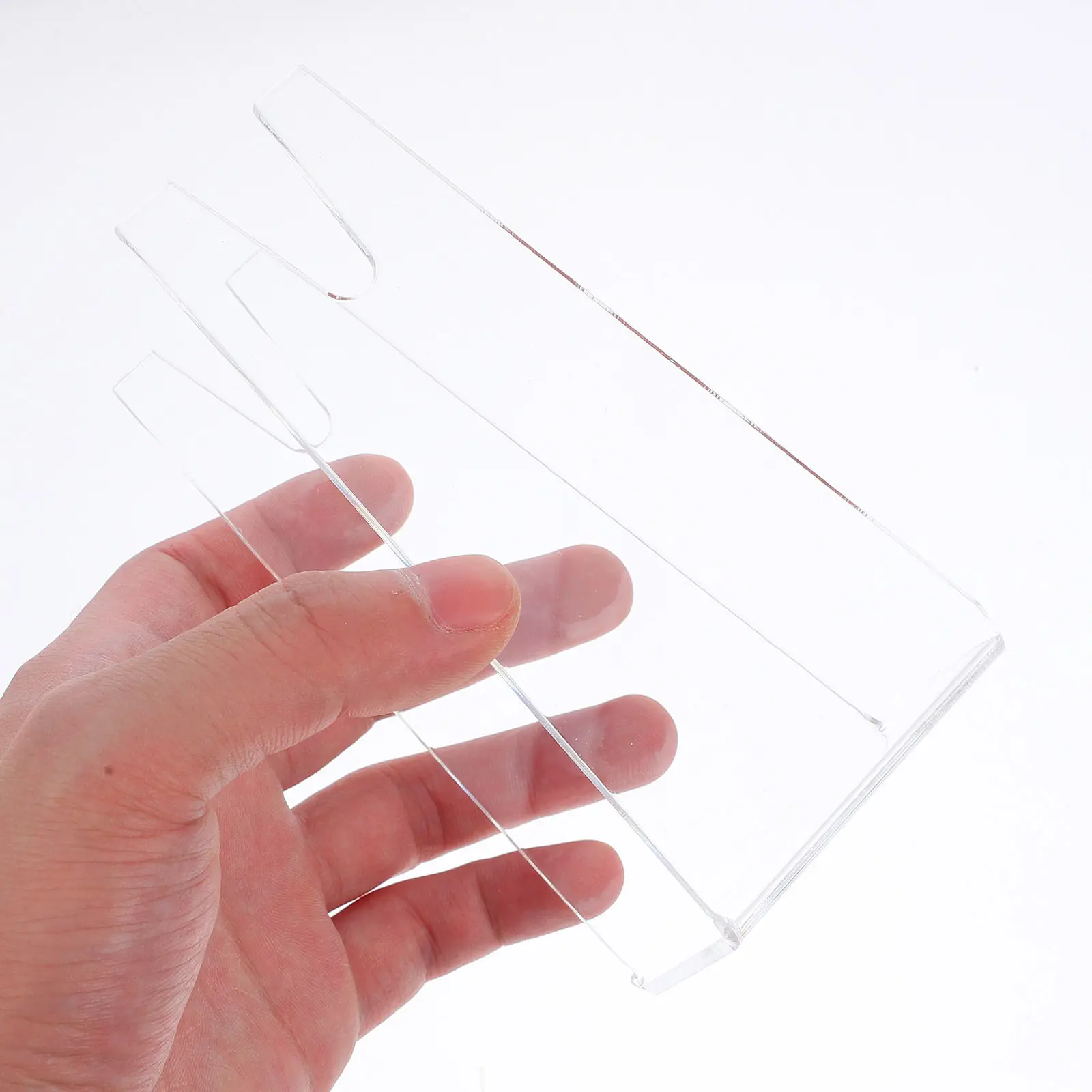 Table Tennis Racket Display Stand Transparent 3Mm Acrylic Paddle Holder Stable Base Rack Storage Organizer Paddle Display Ping