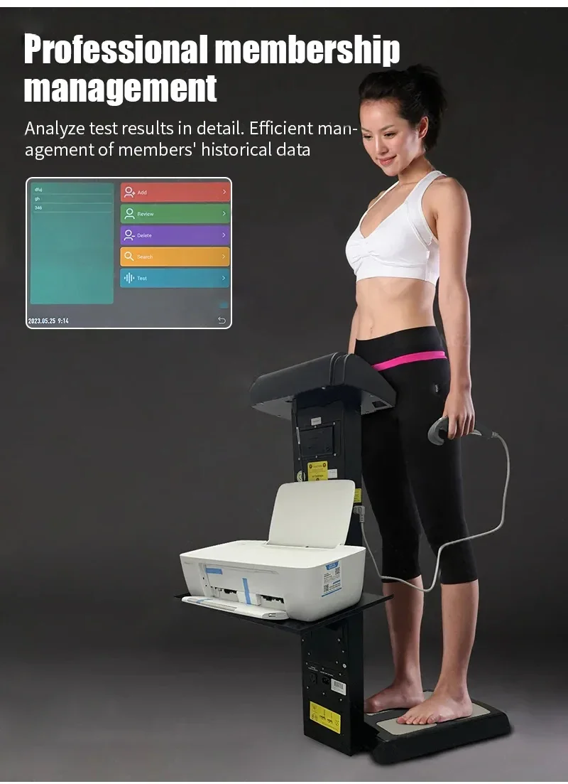 Intelligent Body Composition Analyzer Body Fat Monitor Weight Measurement Gym Body Fat Analyzer