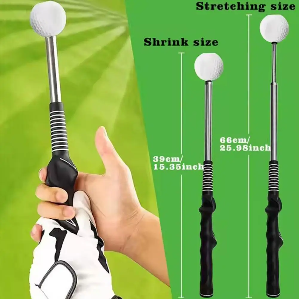 Golf Swing Trainer Beginner Alignment Gesture Correct Wrist Swing Trainer For Grip Strength Practice Stick Training Aids N8U7