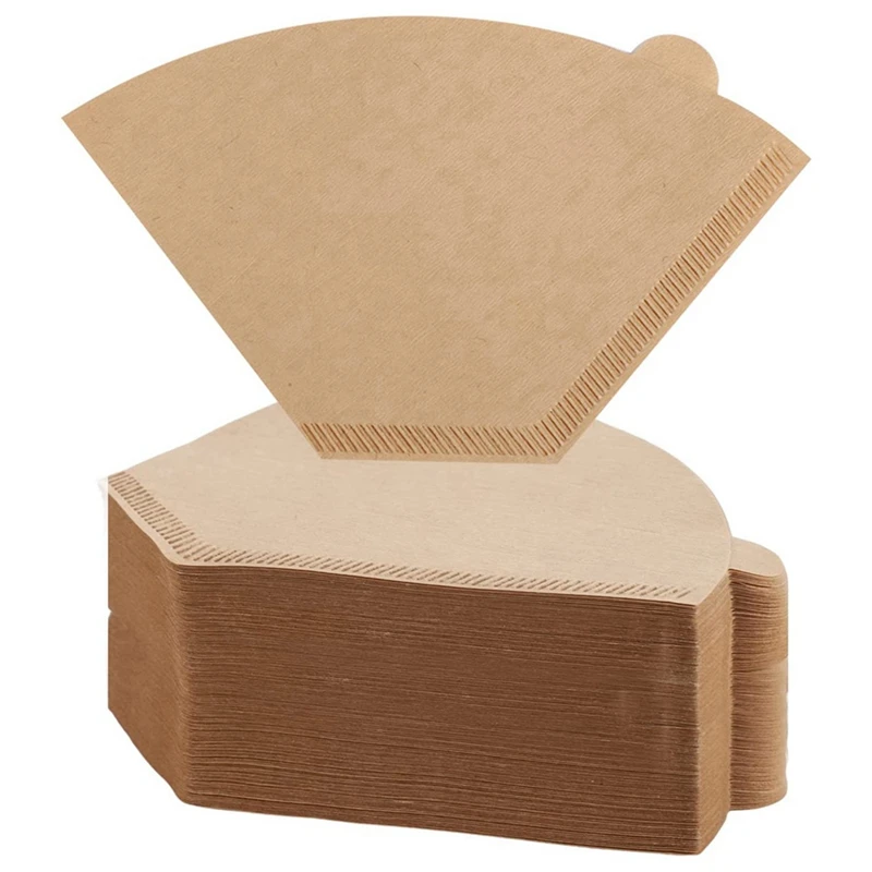 400Pcs Coffee Filter Natural Unbleached Coffee Filters Cone Paper Disposable Coffee Filters For Pour Over And Drip