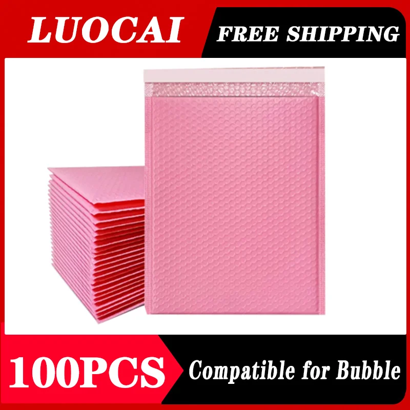 Imagem -01 - Prata Bolha Mailers Envelopes Acolchoados Multi-função de Embalagem Bolsas de Transporte Metálico Bolha Envio Bolsas de Correio 100 Peças Lote