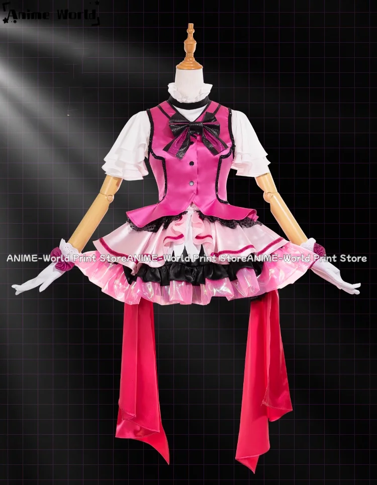 《Custom Size》Lovelive Kousaka Honoka Cosplay Costume Perfectly Recreate Your Favorite Character