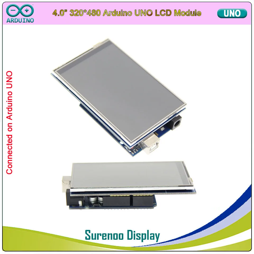 3.95 "4.0" polegadas 320*480 TFT Touch LCD Módulo Tela Painel de Toque Controlador ST7796S para Arduino UNO Mega2560