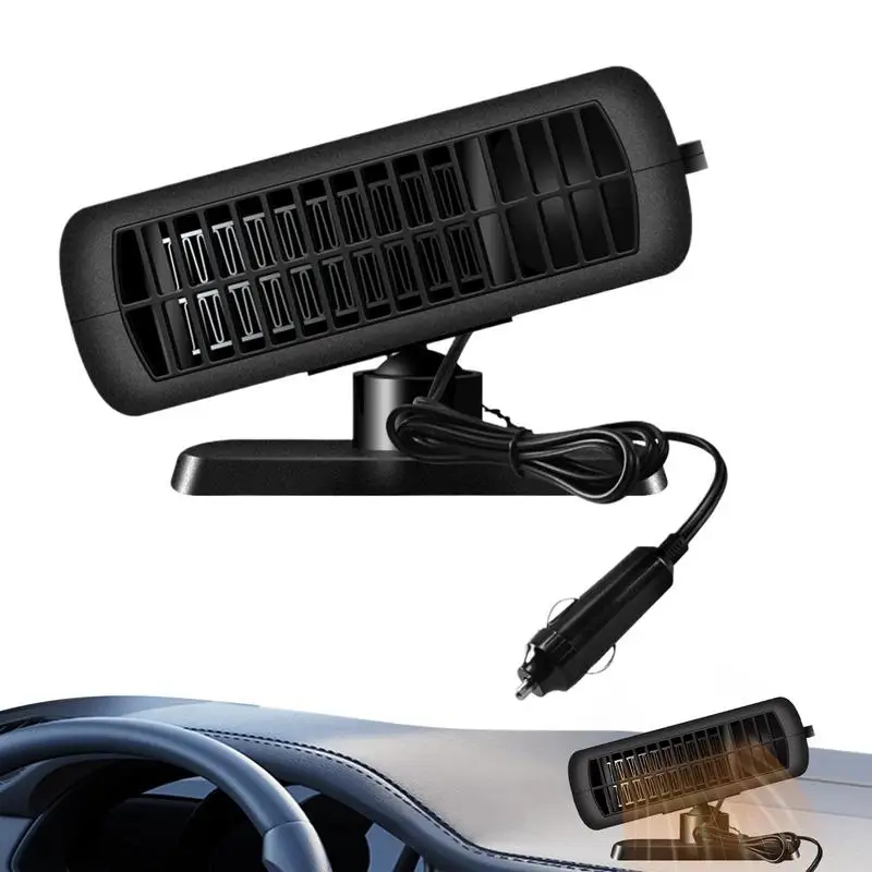 

Portable Heater For Car Car Air Heater Adjustable Car Defroster Windshield Heater Fast Heating Windshield Heater Car Plug In