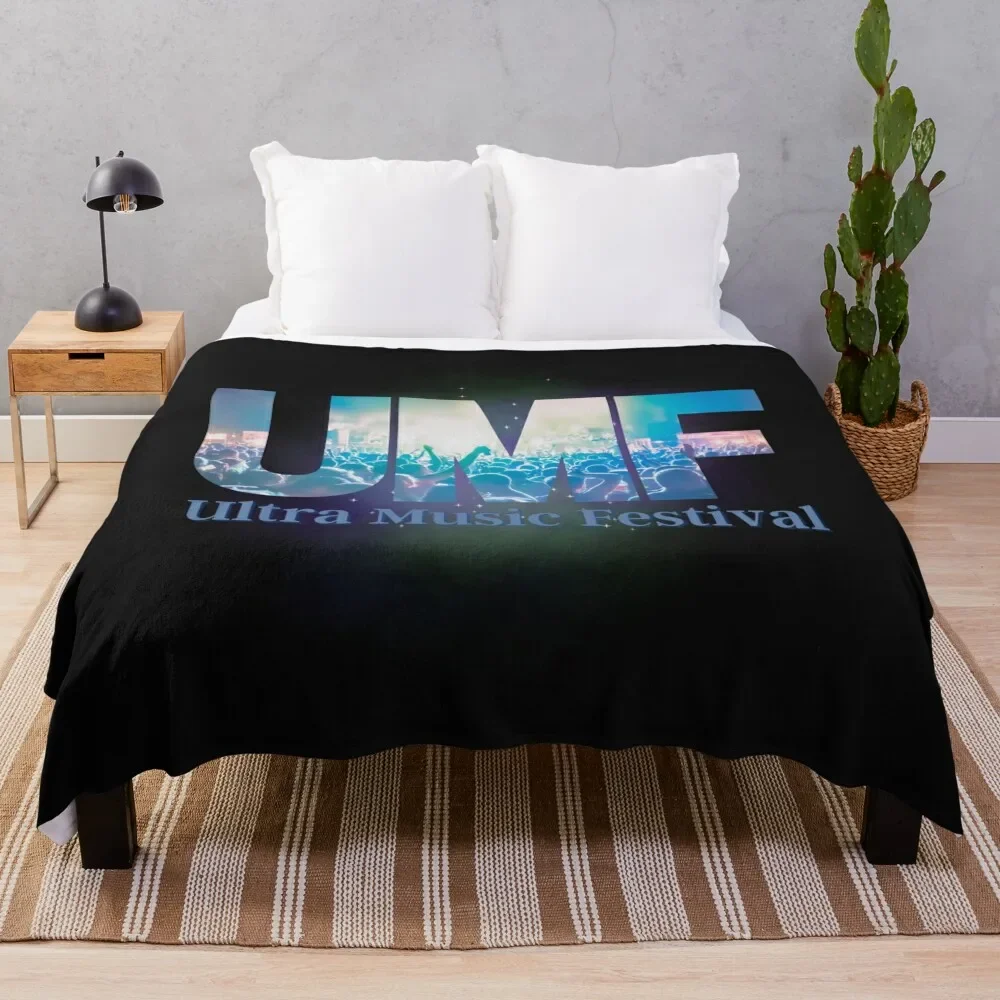 Ultra Music Festival 2022 Throw Blanket christmas decoration Heavy warm for winter Picnic Blankets