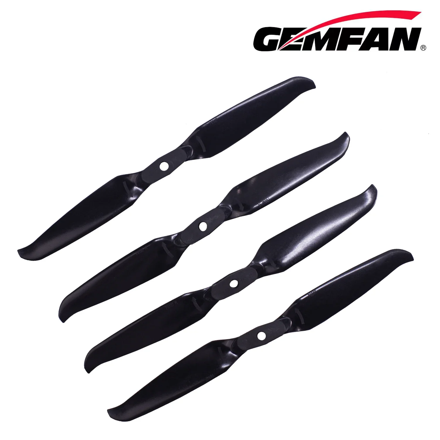 Gemfan F7036 7-Zoll-Faltpropeller mit 2 Klingen / 3 Klingen aus Glasfaser-Nylon für FPV 7-Zoll-Drohnen mit großer Reichweite, 2 Paar