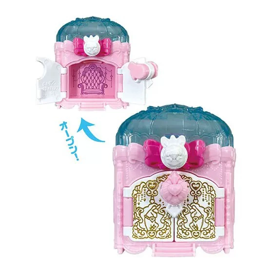 Gashapon Pretty Cure Wonderful Pact Wersja 4 - Błyszczący Diament i Wstążka, Urocza Replika Przedmiotu Transformacyjnego