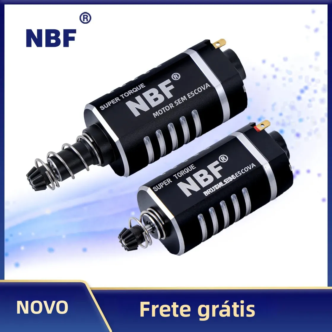 Novo nbf 4.0 atacado aeg motor airsoft sem escova mosfet airsoft caixa de velocidades v2 peças combo rc cnc dc bldc motor brinquedo acessórios