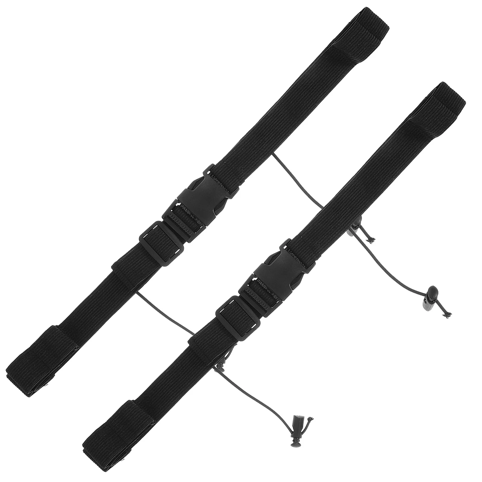 

2Pcs Running Race Number Belt Adjustable Reflective Elastic Lightweight Safety Waistband for Competitions