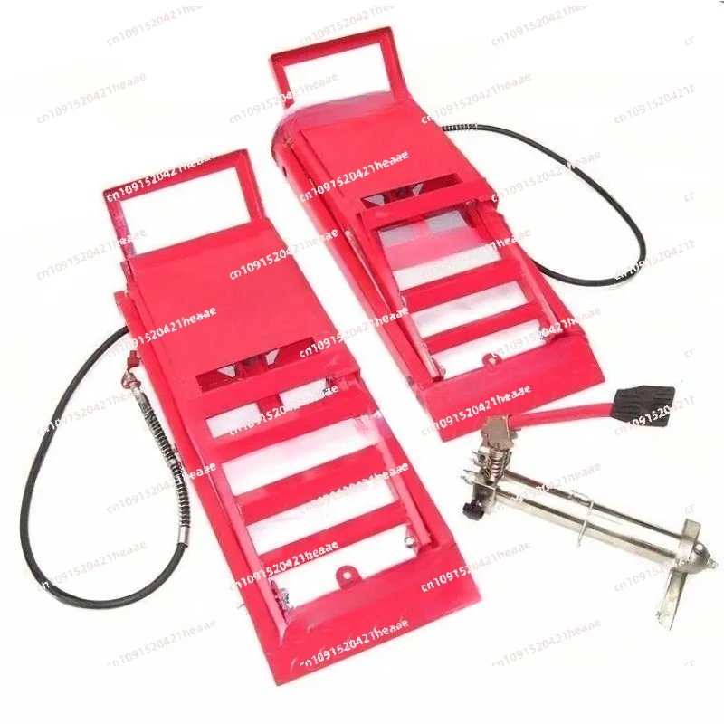 Suitable for 2T Adjustable Tilt Steel Car Lift Ramp Quick Repair Tool Car Lift Ramp