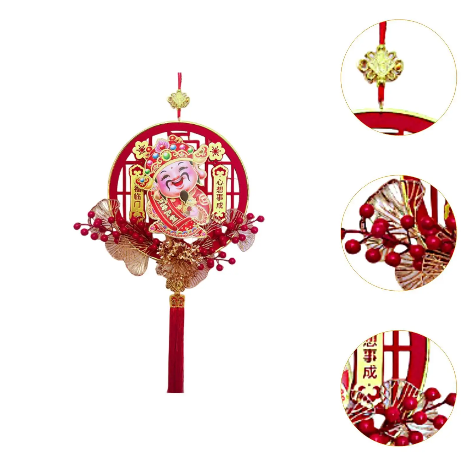 Chinese New Year Decoration Blessing Words for Living Room Front Door Wall