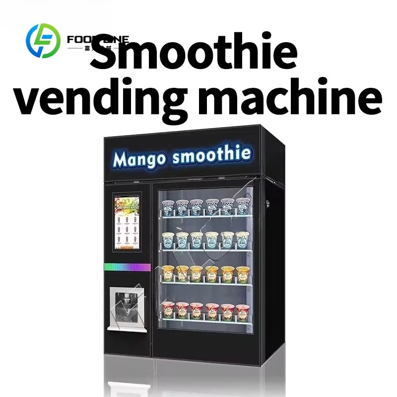 Large Capacity Smoothie Vending Machine, Semi-Automatic Fruit Blender Machine
