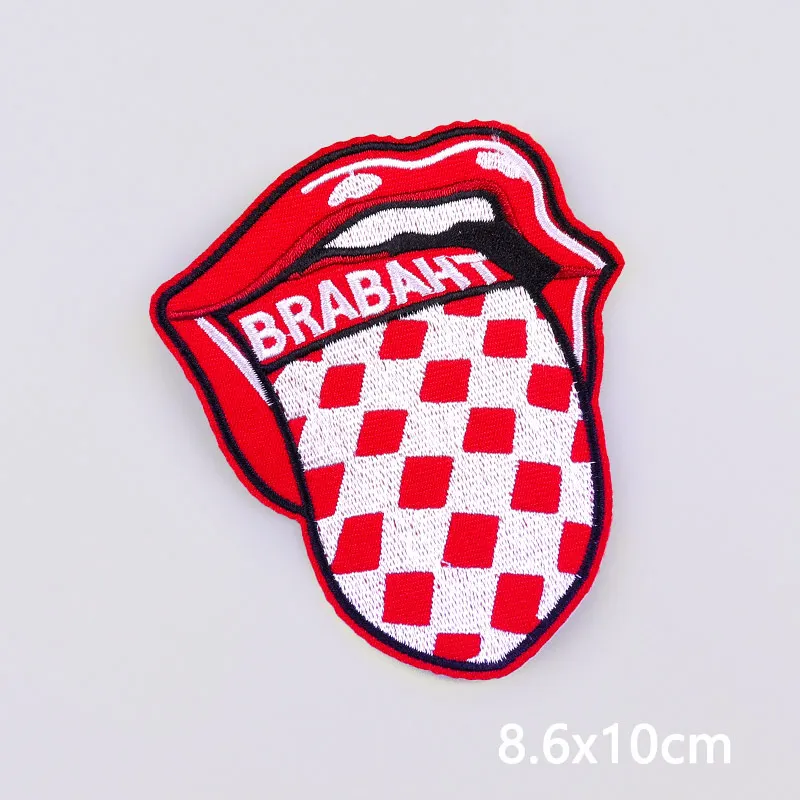 Netherland Brabant Emblem Embroidered Patches Netherland Carnival Iron On Patches For Clothing Festival Decorate Sewing Patch