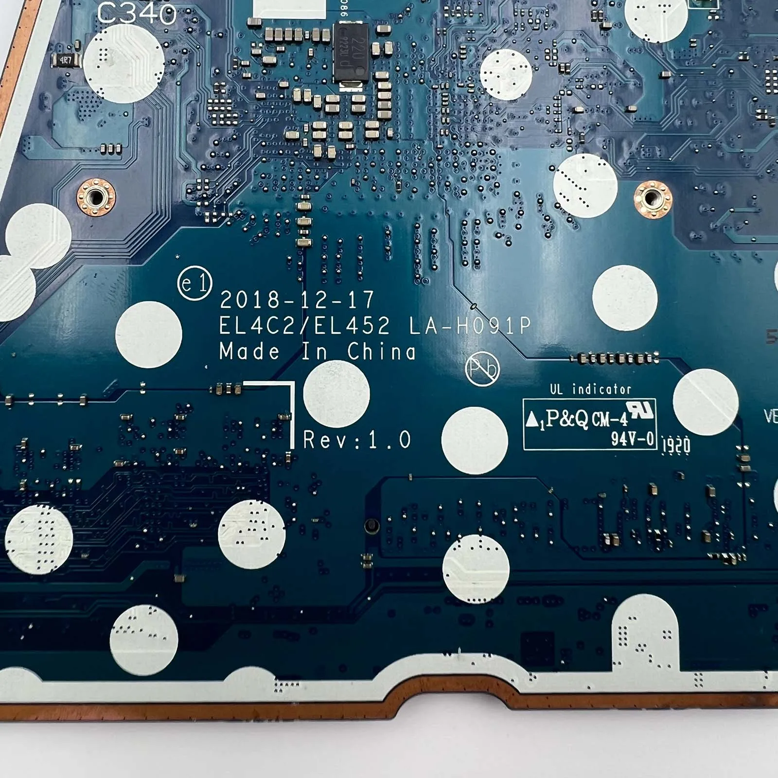 Untuk Lenovo IdeaPad C340-14API / FLEX-14API S540-14API Papan Utama LA-H091P R3/R5/R7 CPU RAM 4G 100% Tes Bekerja Ideapad