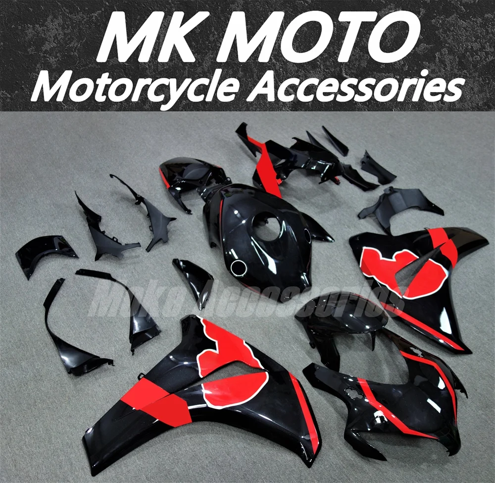 Fairings Kit Fit For Cbr1000rr 2008 2009 2010 2011 Bodywork Set High Quality Injection New Red Black bull