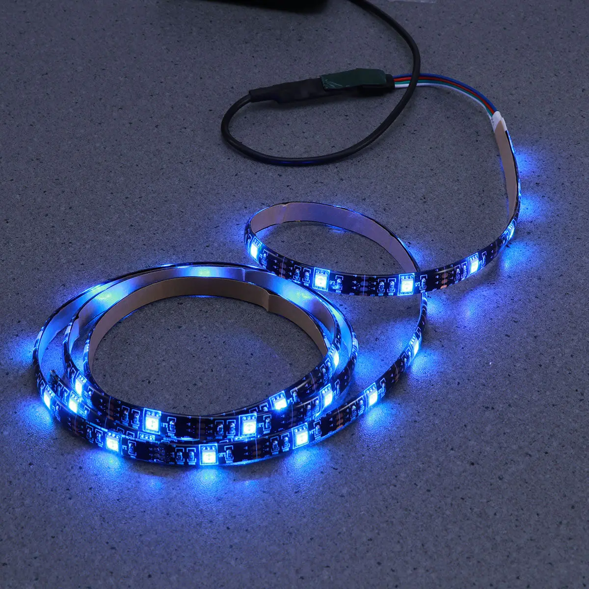 

Гибкая водонепроницаемая светодиодная RGB-лента 1,5 м с USB-питанием, не ослепляющая, для декора шкафов и улицы