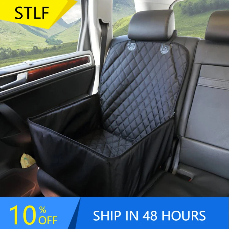

STLFSanan 2 in 1 Delux Pet Seat Cover Waterproof Dog Car Front Seat Crate Cover