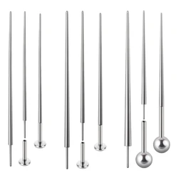 14G/16G/18G Piercing Taper Insertion Pin Piercing Tools Kit Body Piercing Stretching Kit Assistant Tools for Nose Ear