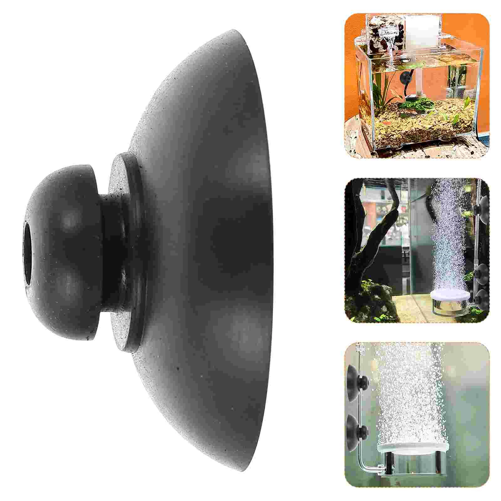 20 Pcs Fish Tank Sucker Holder for Water Pump Replacement Suction Cup Aeration Rubber Aquariums