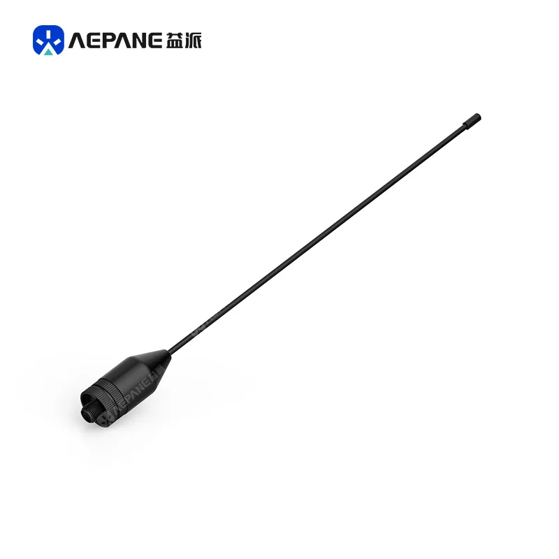 Aepane SRH519 136-174mhz 400-470mhz uhf vhf  uv Dual-segment Hand-held Walkie-talkie Soft Antenna for Icom Yaesu Baofeng  Radio