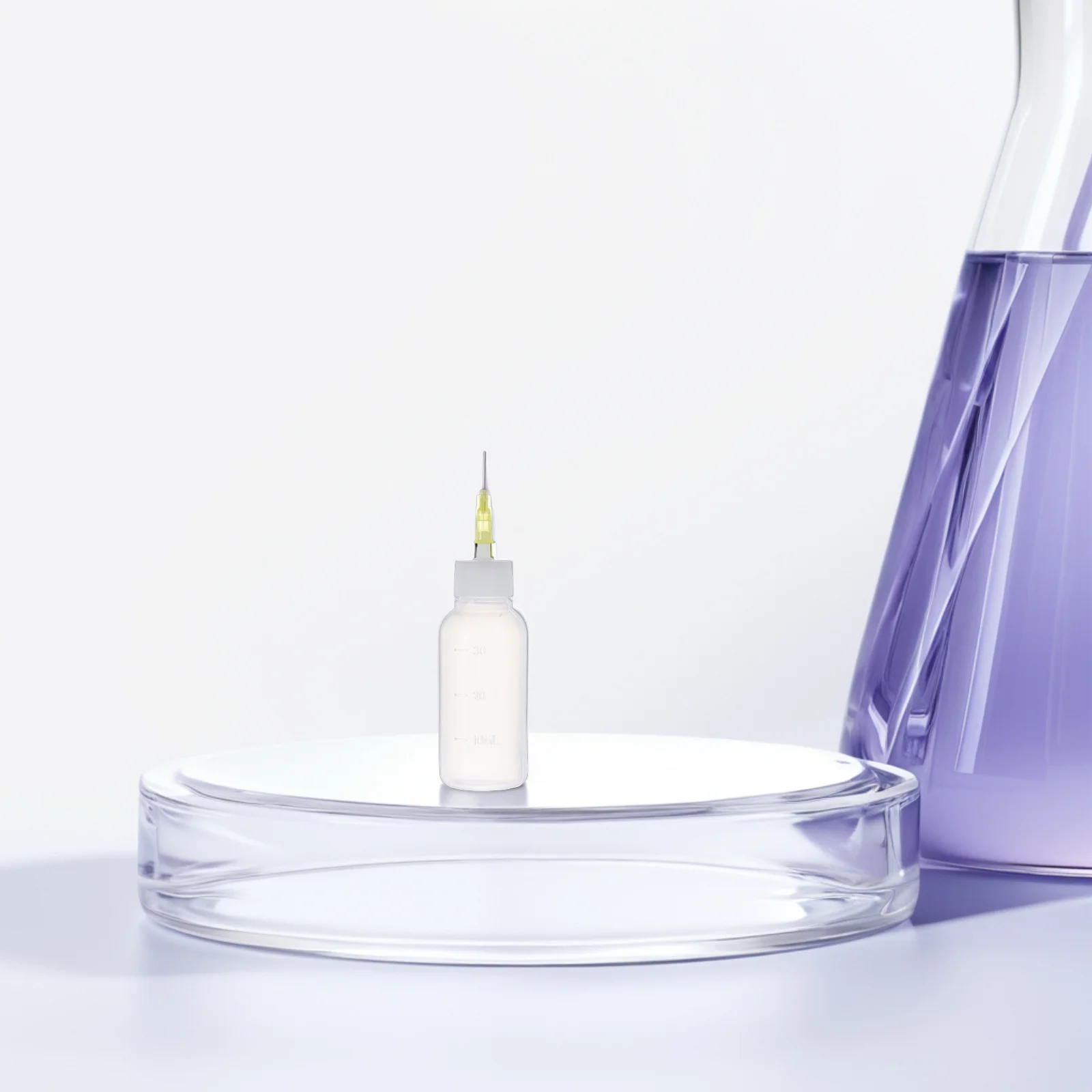 

10Pcs Precision Fine Tip Glue Applicator Bottles Empty Squeeze Bottles for Crafts Quilling Tools and Liquid Dispensing