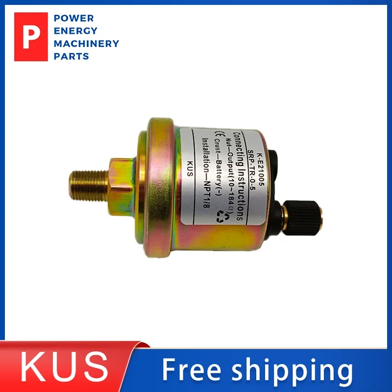 

Original KUS KE21005 Oil Pressure Sensor VDO 360-081-029-004C Generator parts K-E21005 0-5Bar NPT1/8