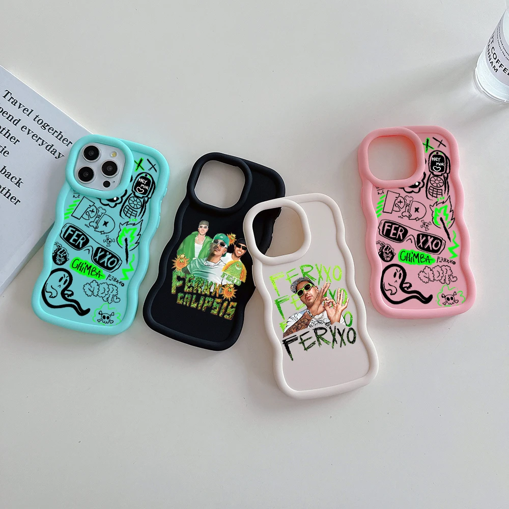 

Feid Nitro Jam Ferxxo Phone Case For Samsung A03 A04 A05 A10S A11 A12 A20S A21S A13 A14 A55 A54 A34 A53 A30 A32 A33 A73 5G Cover