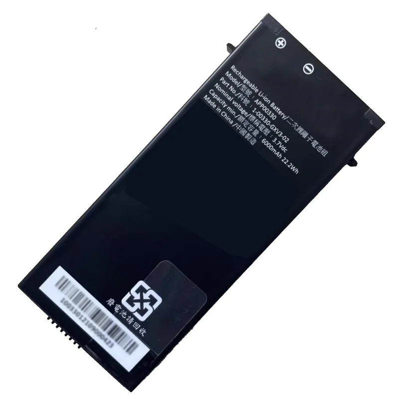 UGB New 1-00330-GXV3-02 Battery For APack APP00330 Battery 6000mAh 22.2Wh 3.7V