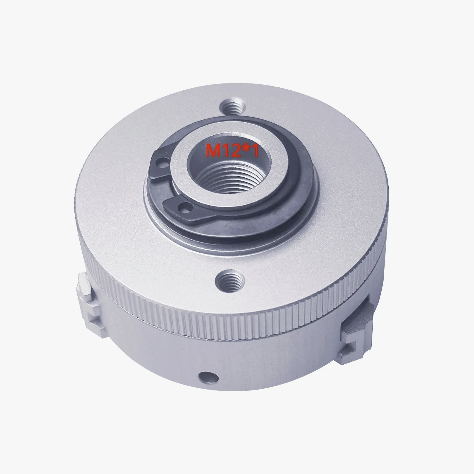 

AEC-50mm Mini Three Jaw Chuck for Lathe Bench GrinderElectric Drill Aluminum Alloy Self Centering Woodworking Turning Chuck