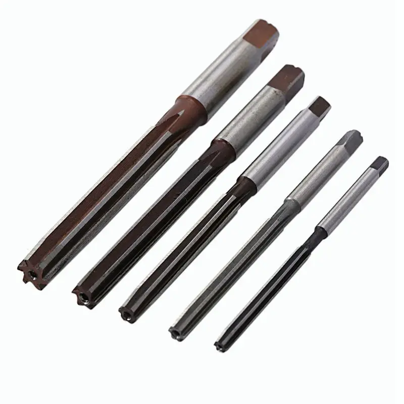 Most-20Pcs Flutes Hand Reamers Set H8 Chucking Straight Shank Hand Reamers Set 4Mm/5Mm/6Mm/8Mm/10Mm