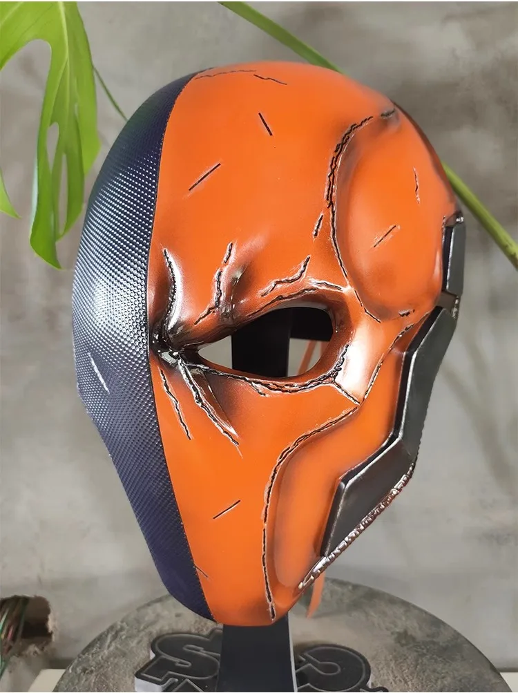 FRP tipo Deathstroke Mask Terminator Helmet Slade Joseph Wilson Deathstroke maschere Cosplay puntelli per costumi