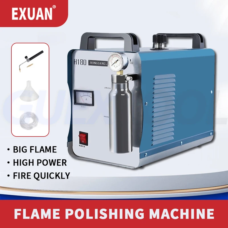 75/95 L/H High Power Acrylic Flame Polishing Machine H160/H18 Organic Glass Crystal Letter Mirror  DIY Polishing Equipment