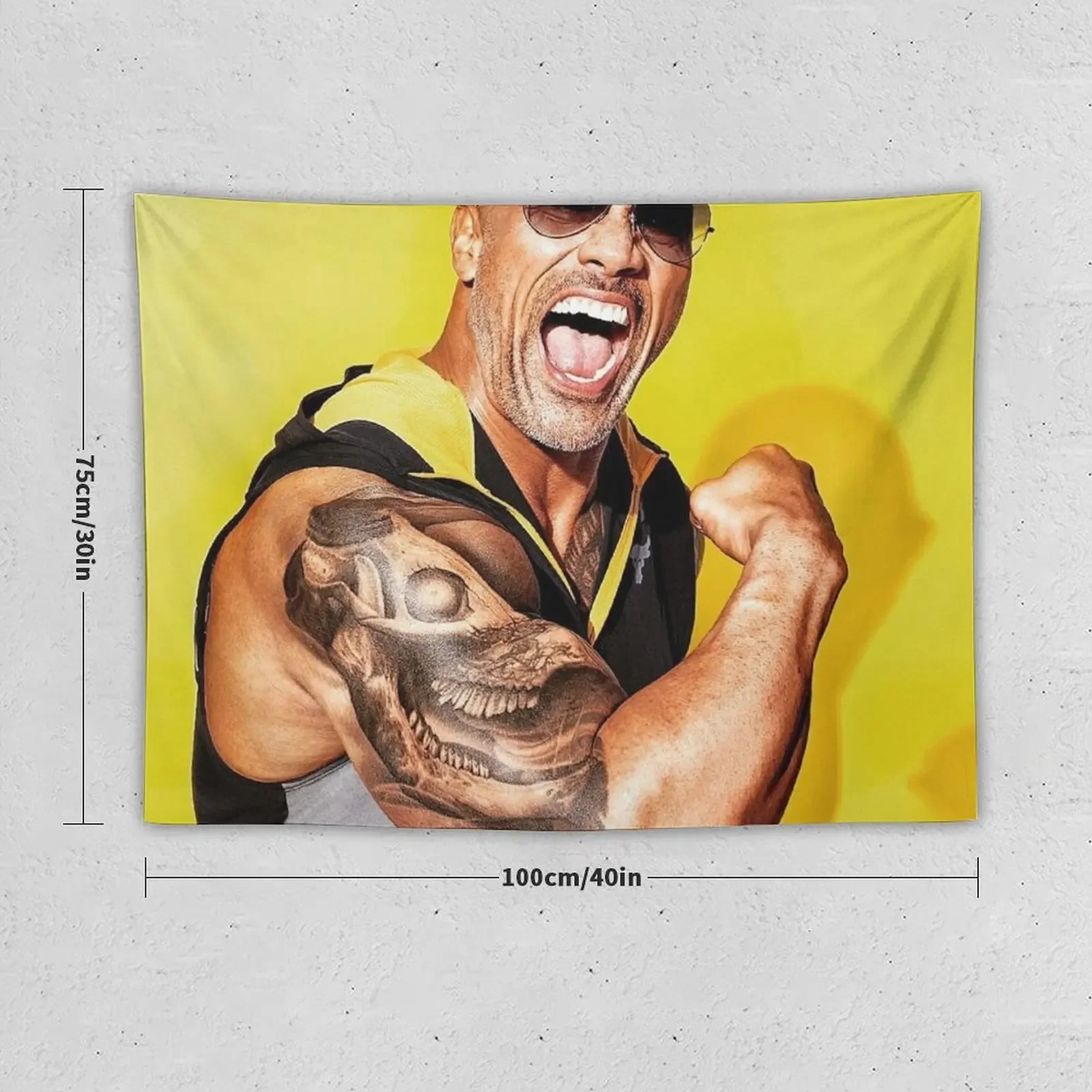 Dwayne Johnson Tapestry Room Decoration Accessories Bedroom Decor Things To The Room Tapestry