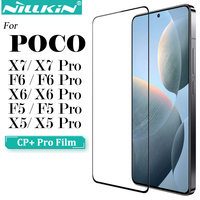 Nillkin for Xiaomi Poco X6 Pro F6 Pro F5 Pro X5 Pro Screen Tempered Glass 2.5D Full Cover Screen Protectors for Poco F6 X6 F5 X5