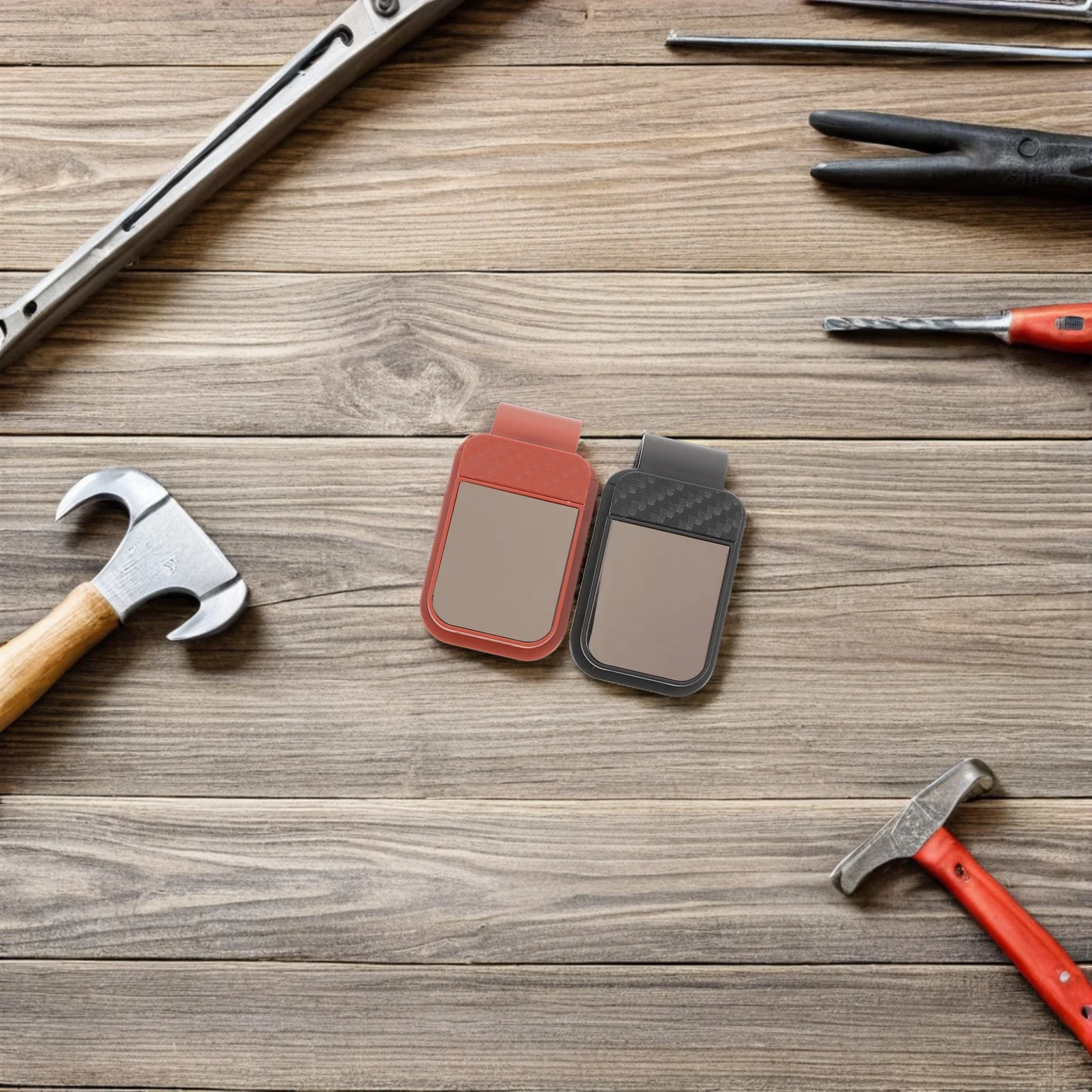 

2Pcs Car Visor Sunglass Holder Universal Anti-Scratch Push-Button Eyewear Clip Car Interior Organizer Suv Truck Sunglasses Mount