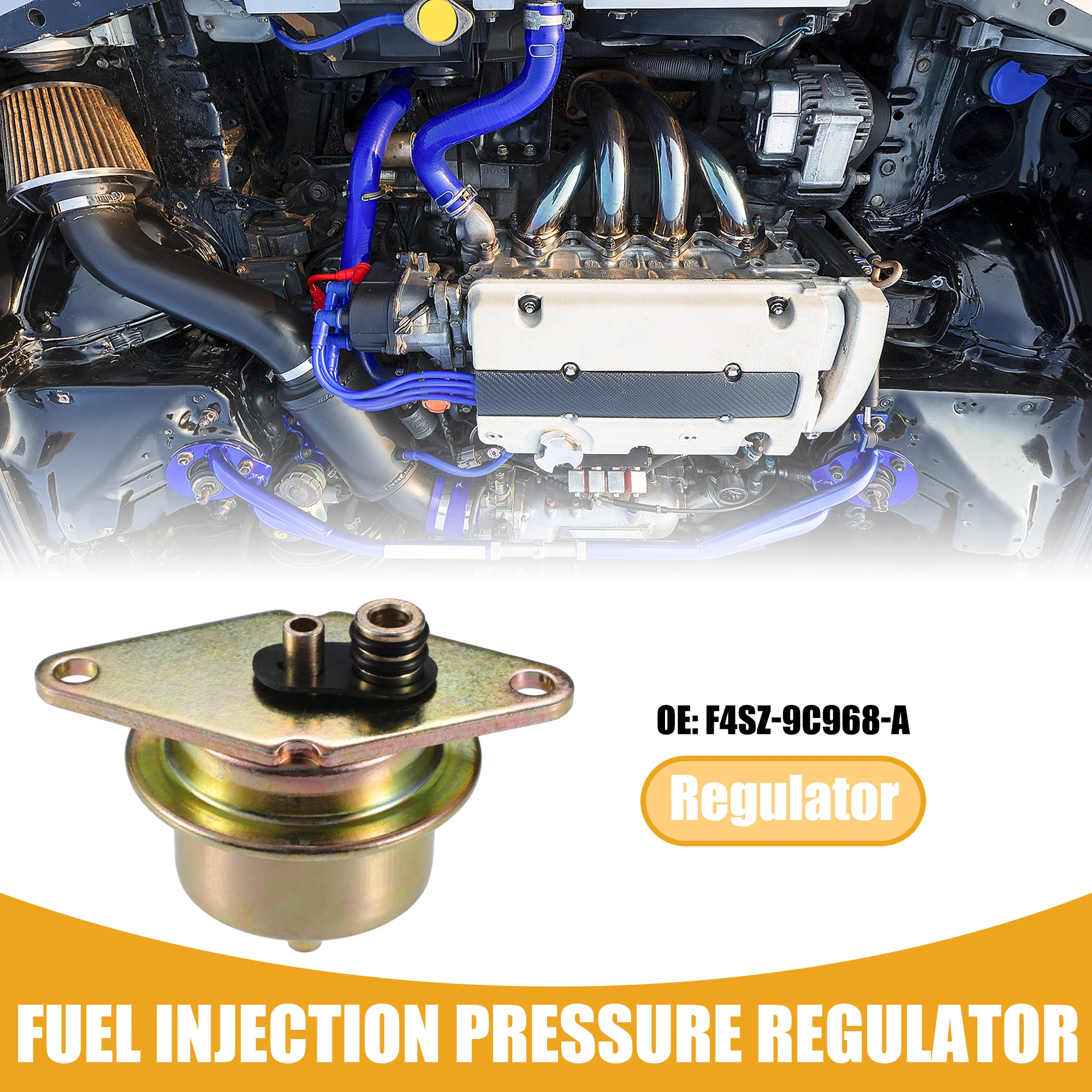 UXCELL Fuel Injection Pressure Regulators No.F4SZ-9C968-A for Ford F-250 1998-1999