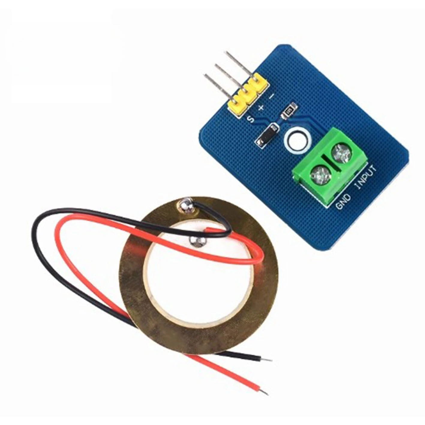 

10pcs/3.3V/5V Piezoelectric Vibration Module Analog Signal Output Electronic Sensor Component