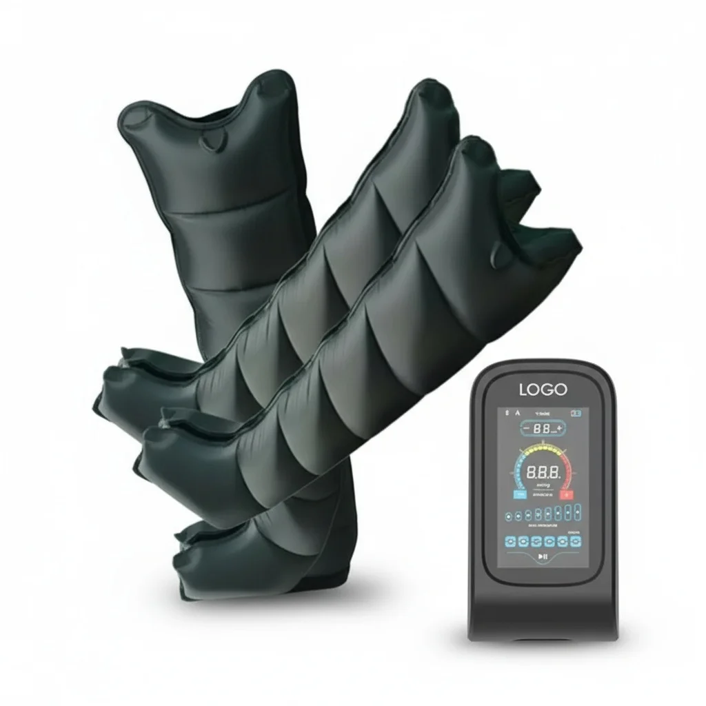 

Leg Foot Massager, Sequential Compression Device for Sports Recovery, Adjustable Air Relax Therapy Massager for Home Use