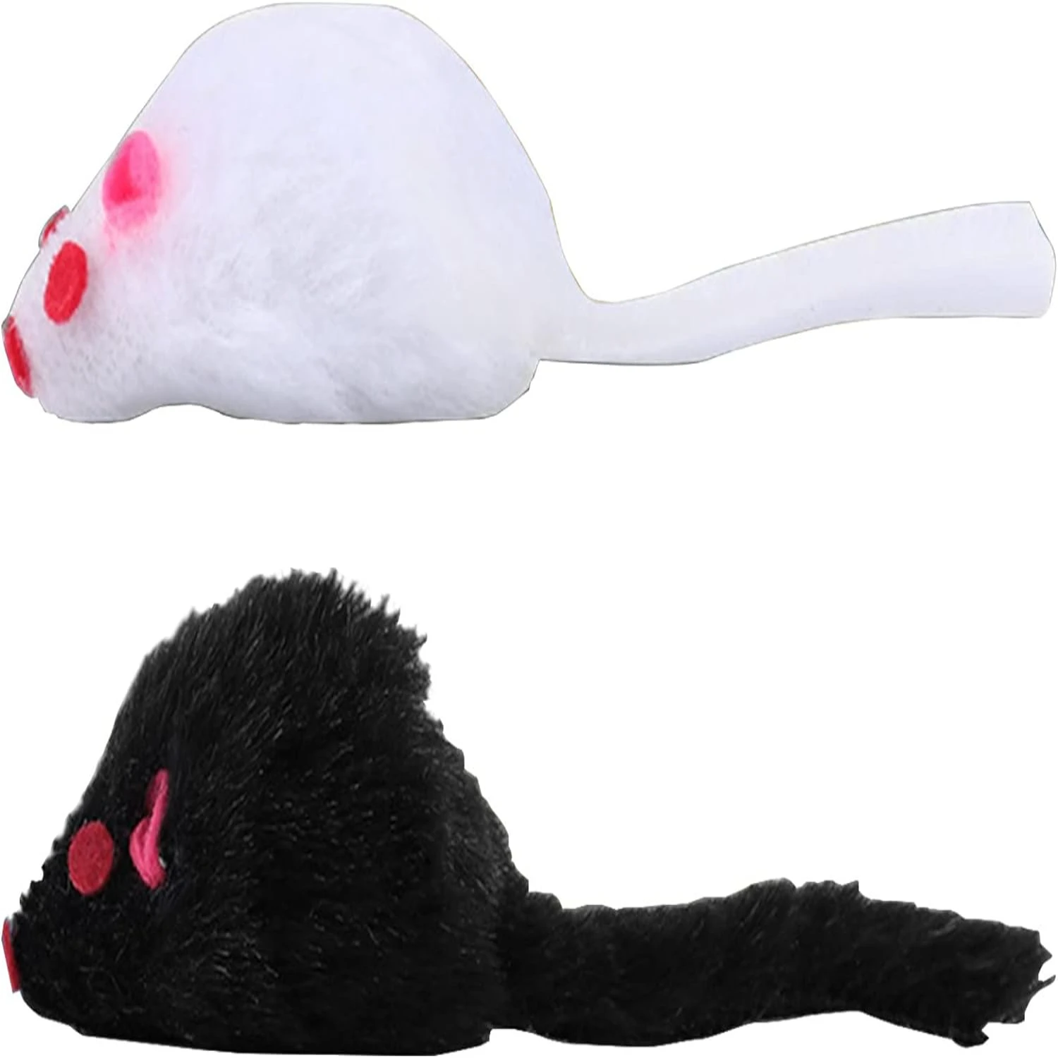 

Engaging Soft Plush Cat Toys - Interactive and Entertaining Pet Supplies for Playful Kittens - Fun Rattle Squeak Toy for Playtim