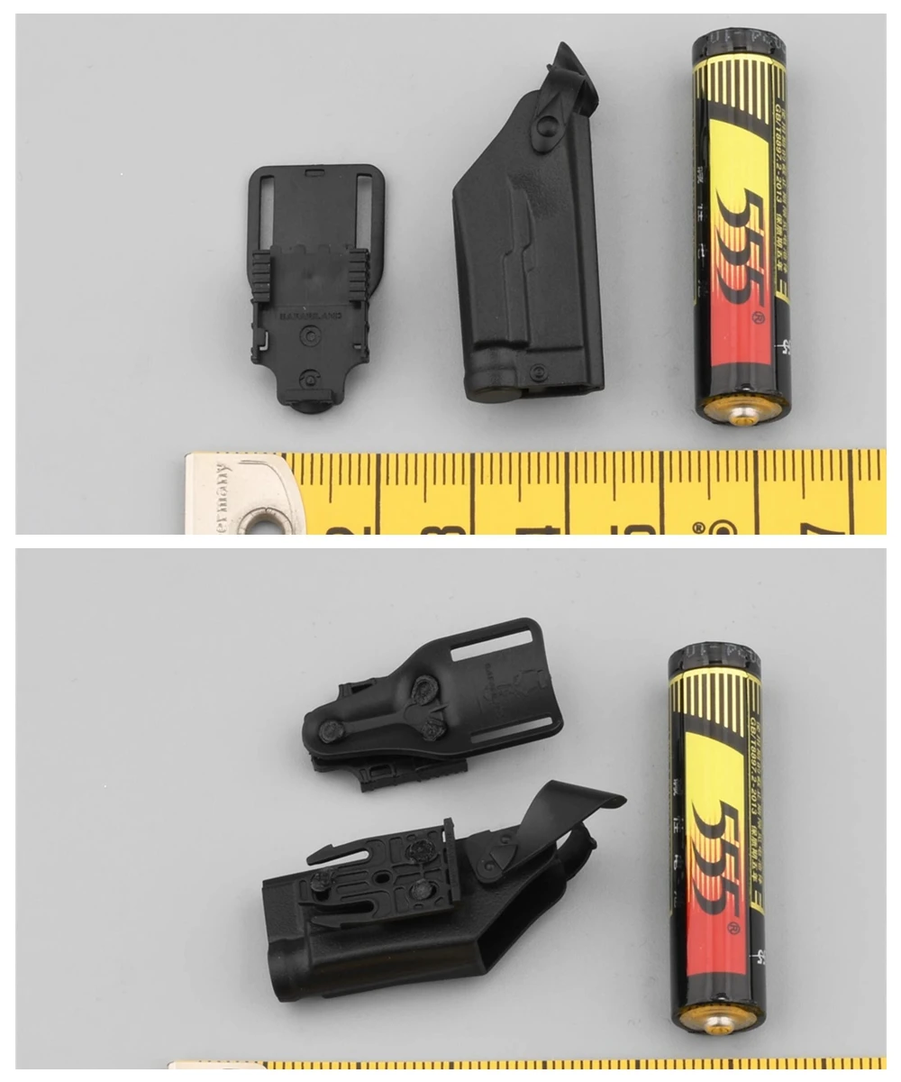 1/6 DAMTOYS DAM 78103S The Russian Soldier Man The Secondary Weapon G17 Clips Holster PVC Material For 12" Doll Figure DIY