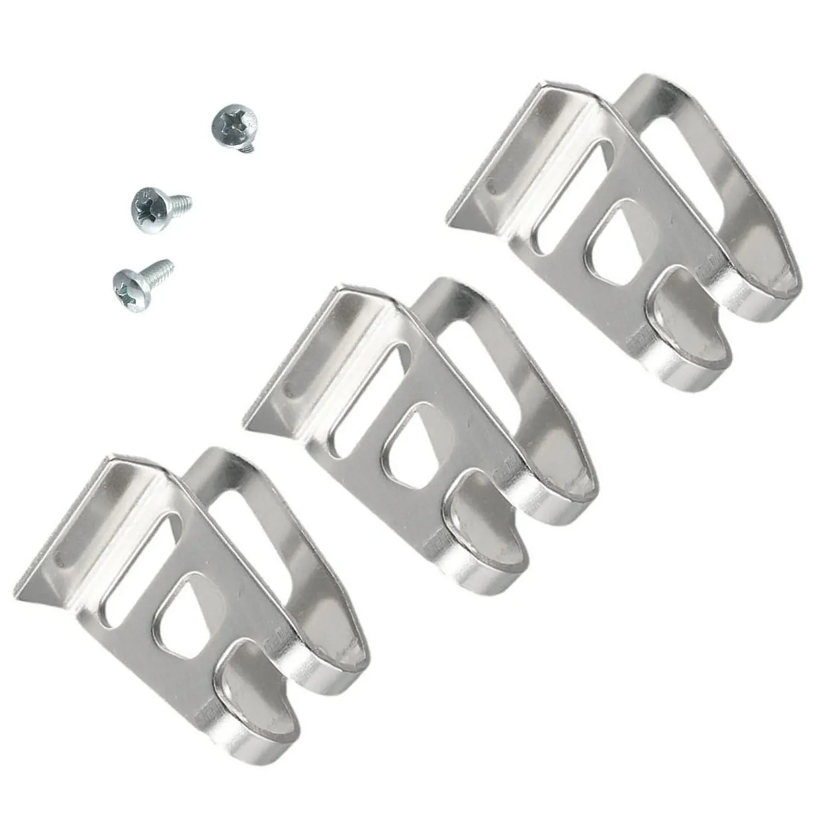 

3Pcs Belt Clip Hook With Screws Set For 18V LXT Cordless Drills Driver Power Tools Wrenches Accessories Steel 4728mm