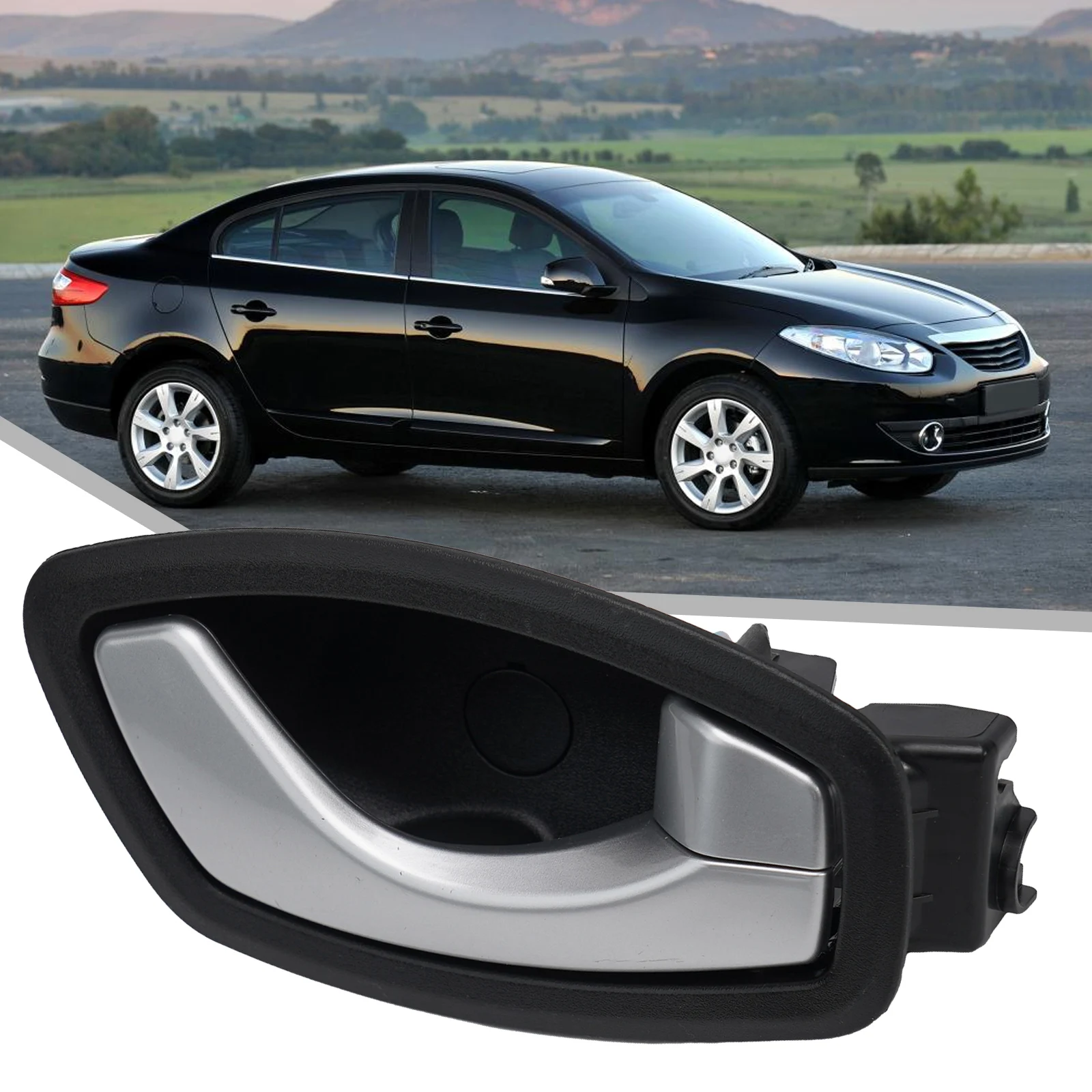 Right/Left Front Rear Interior Opening Door Handle Replacement For Renault Fluence 2011-2013 806715396R 806713870R