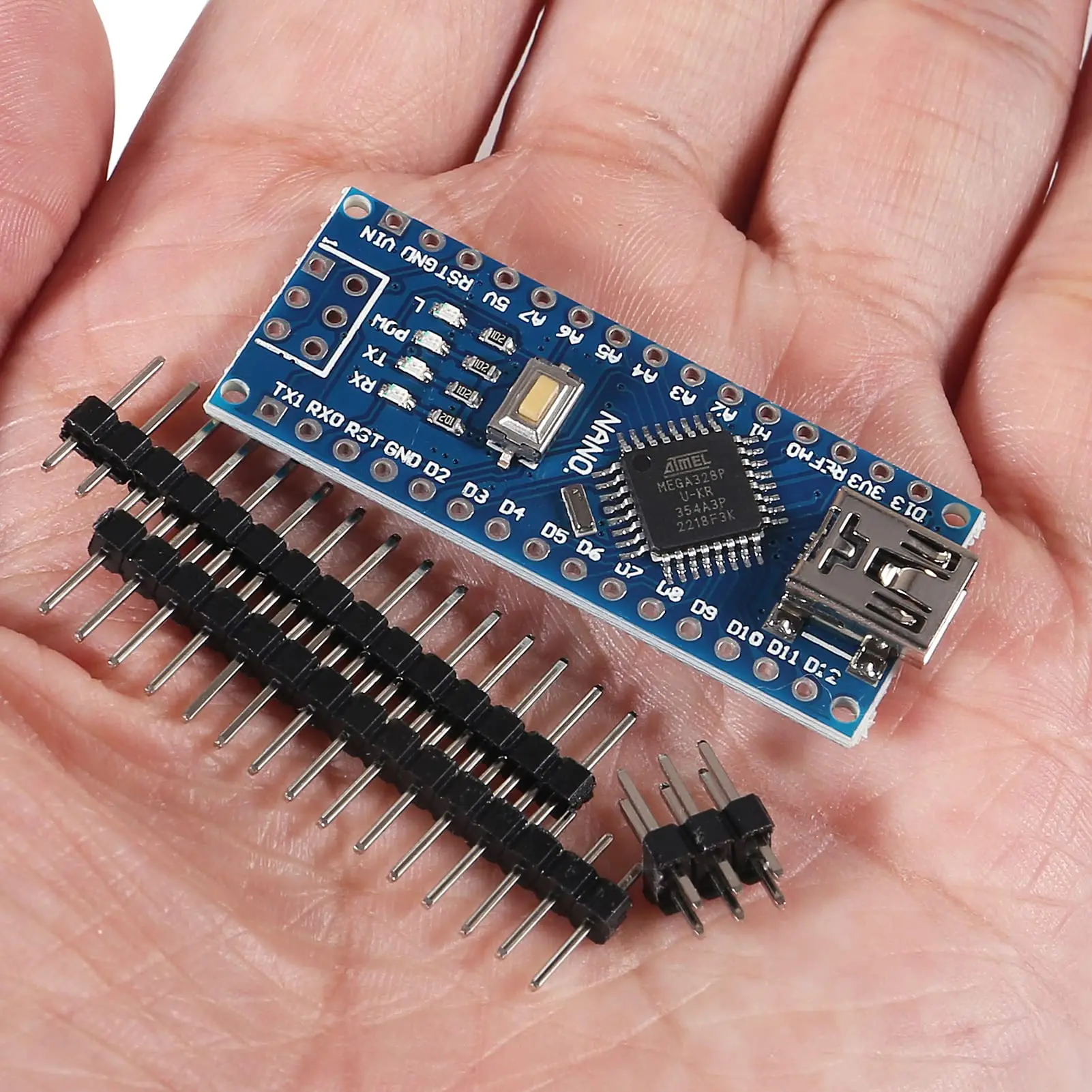 Lorida Nano V3.0 CH340 Chip USB TTL Atmega328P Enhanced Version Development Board Starter Kit Nano with A-rduino IDE