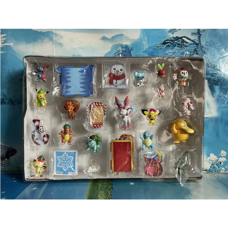 Originale 23 pz POKEMON Il pikaqiu Modello di Film Giocattolo Figurine Action Figure Da Collezione Rare Edizione Limitata Regalo Di Compleanno