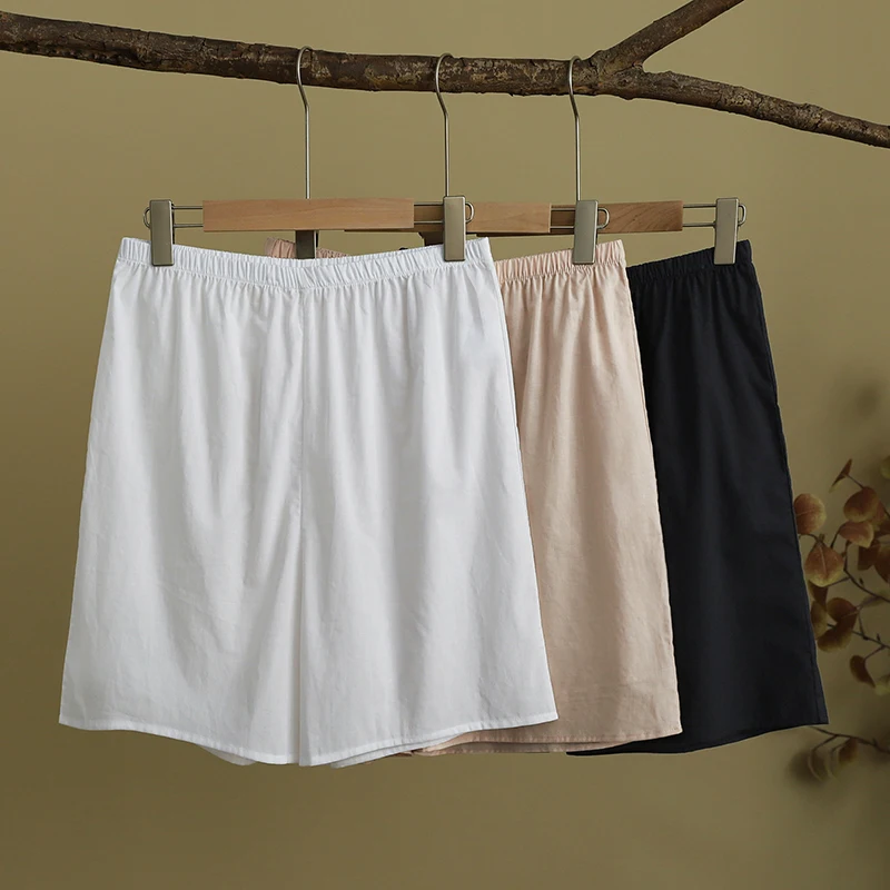 

Summer Thin Cotton Se Pants Women's Loose Elastic Waist ort orts Underwear Breathable Base Layer Trousers