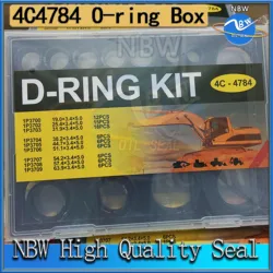 4C-4784 Seal Hydraulic , Nitrile 90 ,For Caterpillar Excavator 2701535 4C4784 O Ring Kit  High quality  Repair Kit  Rubber Gaske