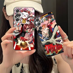 Mobile Dandadan Phone Case for Samsung Galaxy S24 S23 S22 S21 S20 S10 S9 Plus FE Ultra Lite Black Smartphone Cover