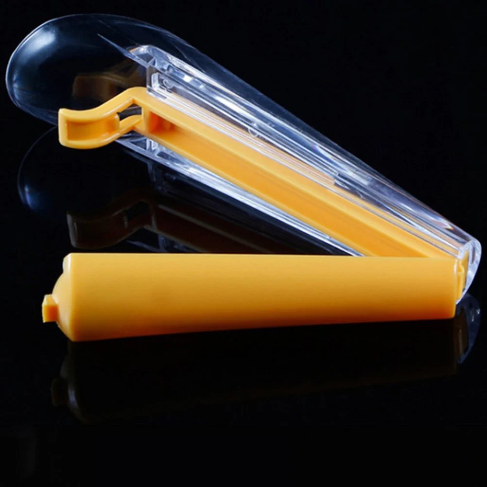 

2 Pcs Yeast Scale Measuring Cup Sealing Clip Dry Meter Kitchen Gadget Premium Material Accurate Calibration Storage Solution