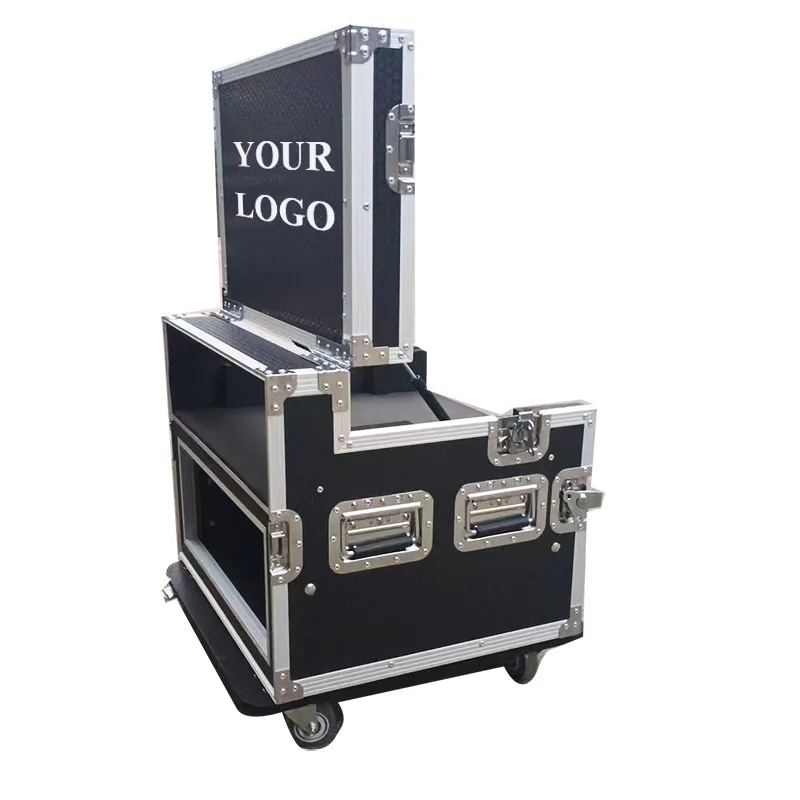 

2U 3U 4U 6U 8U 12U Deep Amplifier Shockproof Shock Mount Mixer Amp Rack Flight Case
