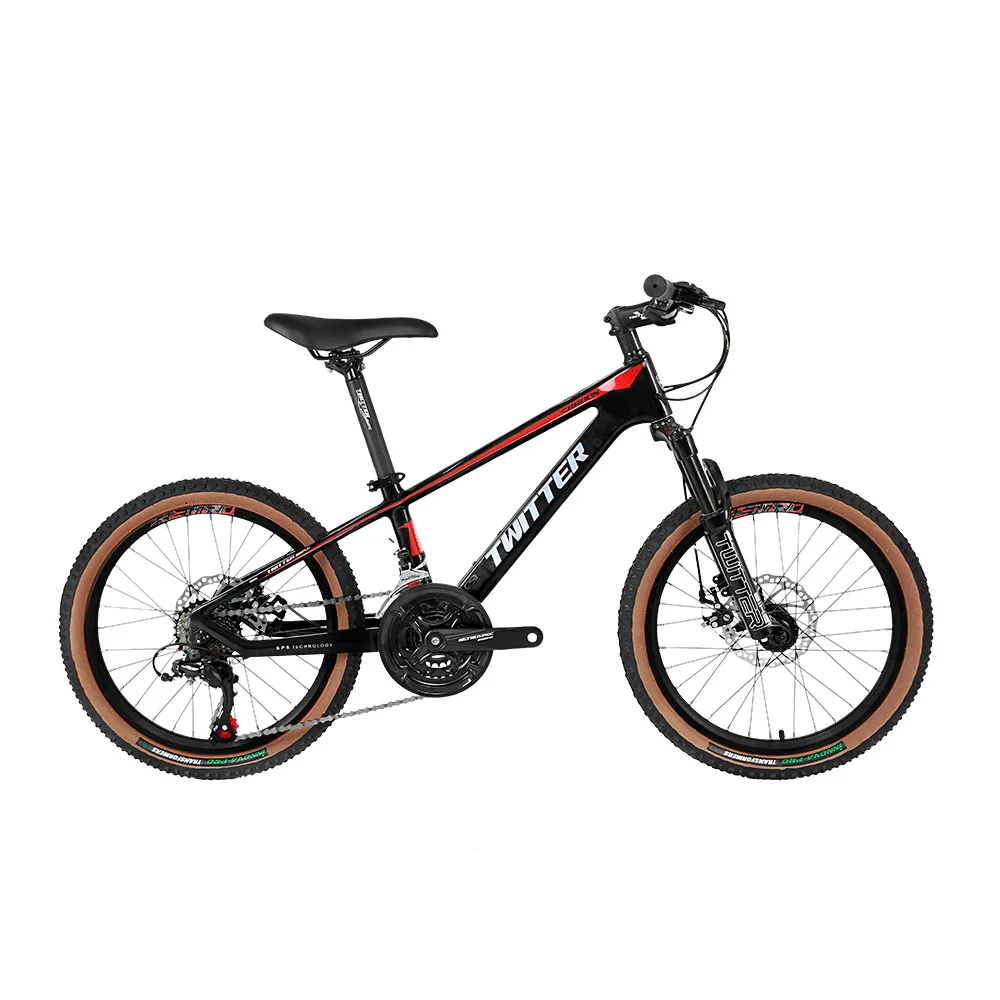 

Недорогой детский горный велосипед M310 24S Carbon MTB, 20"X11" с двойным гидравлическим тормозом MT200